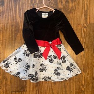 Rare Editions Toddler Holiday Dress 3T